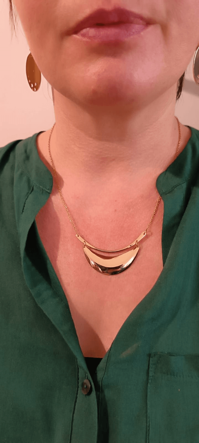 Collier Joanna plaqué argent 