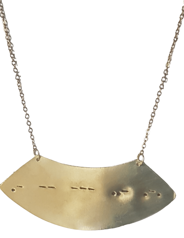 Collier Morse Amour
