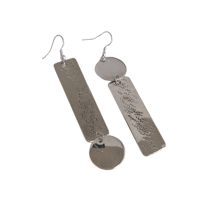 Boucles d'oreilles Mary plaqué argent