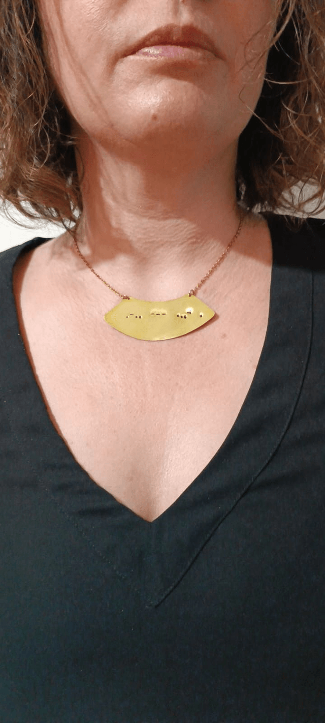 Collier Morse Amour