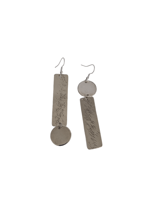 Boucles d'oreilles Mary plaqué argent