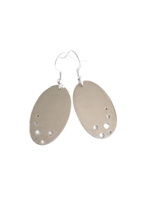 Boucles d&#039;oreilles Eleanor plaqué argent