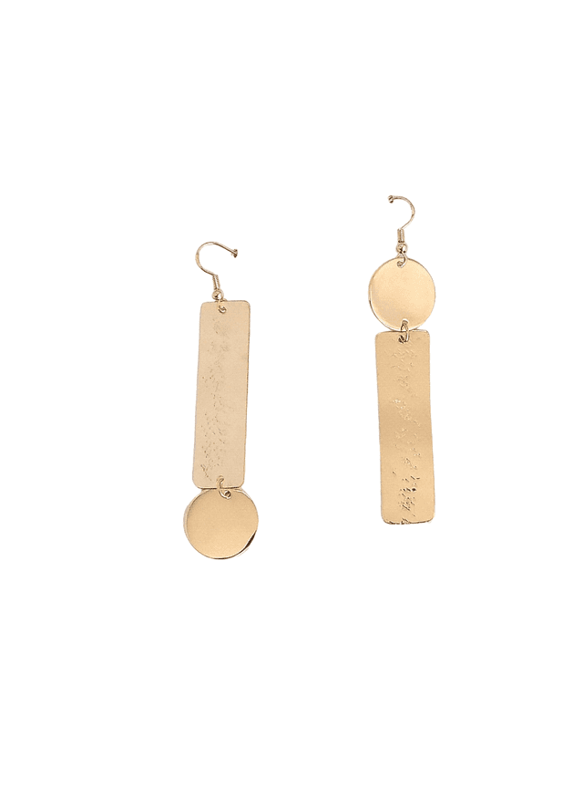 Boucles d&#039;oreilles Mary plaqué or