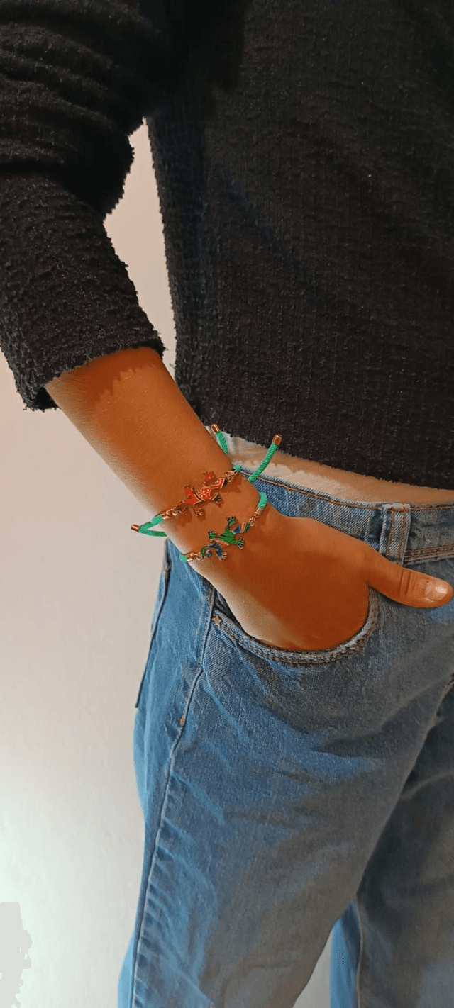 Bracelet enfant Lézard joyeux