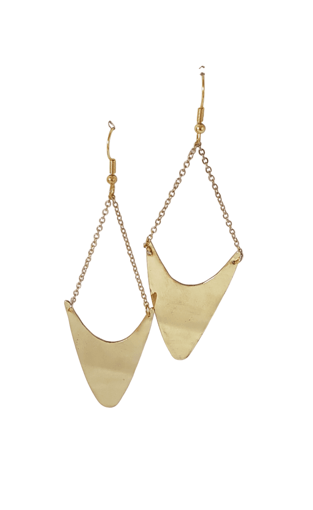 Boucles d&#039;oreilles Elizabeth plaqué or